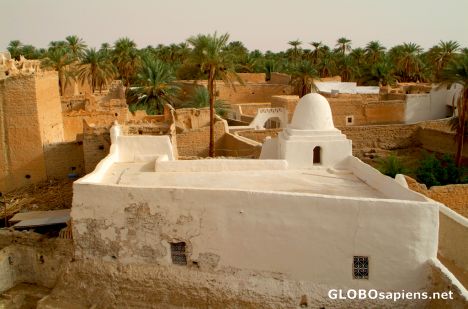 Postcard Ghadames - an oasis in the desert