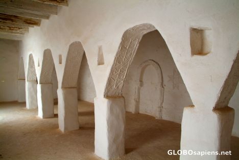 Postcard Ghadames - a very old mosque