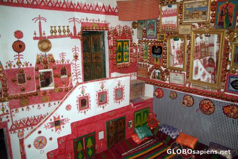 Postcard Ghadames - a traditional house
