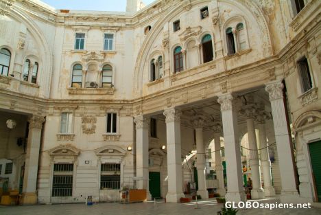 Postcard Tripoli - grand Italian architecture