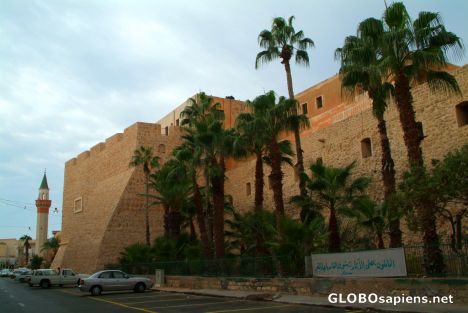 Postcard Tripoli - part of the Red Castle