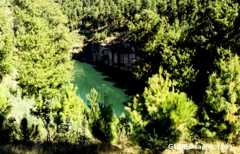 Postcard Lake Tritriva - mysterious
