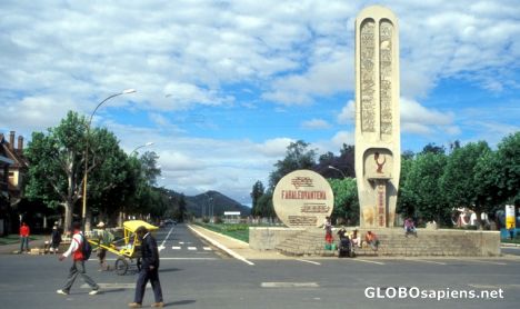Postcard Antsirabe Centre
