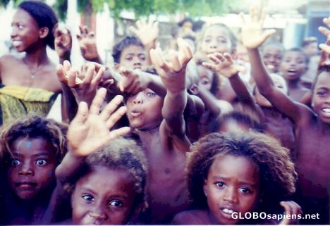 Postcard Children in Anakao