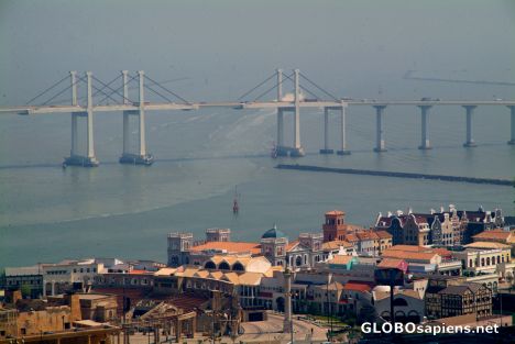 Postcard Macau - Fisherman Wharf - View