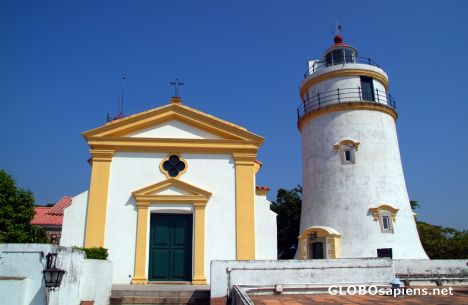 Postcard Macau - Old Lighthouse