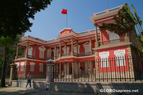 Postcard Macau - Governmental Body in Colonial Palace