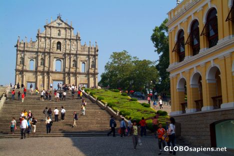 Postcard Macau - UNESCO site