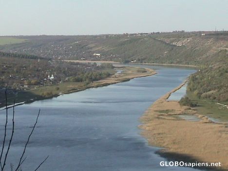 Postcard Dniestr River
