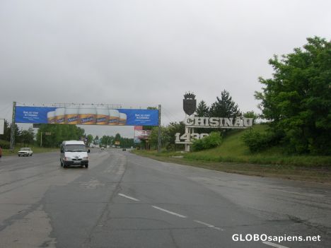 Postcard Arrival to Chisinau