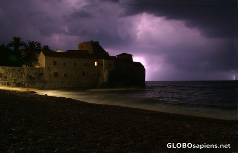 Budva (ME) - citadel in the storm