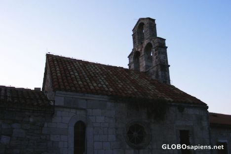 Postcard Montenegrin church