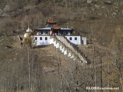 Postcard Monastery in Terelj