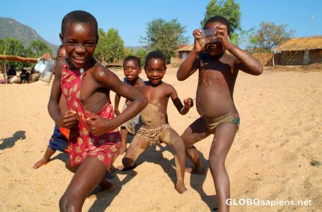 Postcard Little Malawians