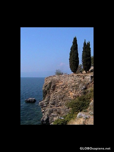 Postcard Lake Ohrid