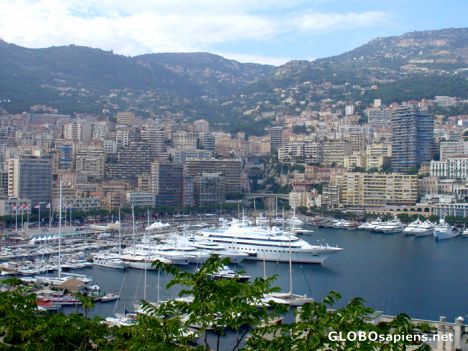 Postcard Monte Carlo - Harbour