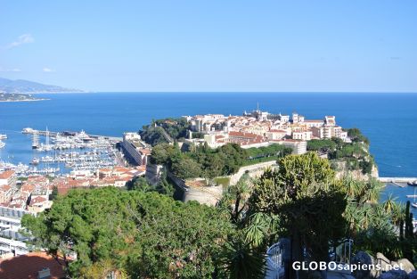 Postcard  View of Monaco- Ville