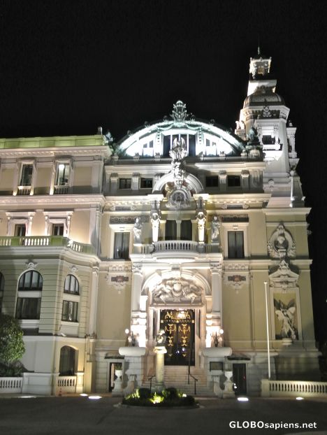Postcard Monaco - The Monte-Carlo Opera