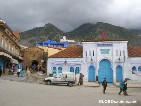 Postcard Gate to the old Medina