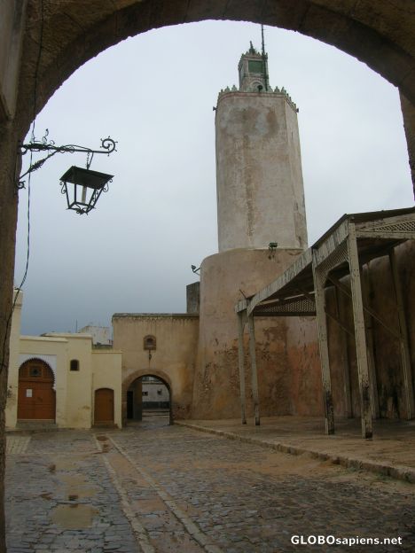 Postcard View of the minaret