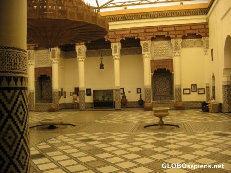 Postcard Museum of Marrakech and Medersa Beri Youssef - 2