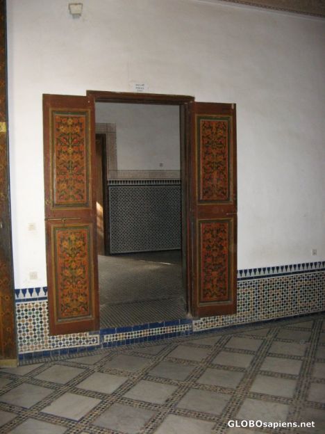 Postcard Bahia Palace - cedarwood doors 1