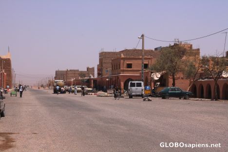Postcard Main street in Tagounite