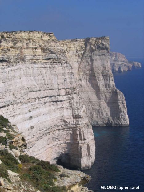 Postcard Cliffs near Munxar