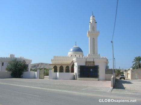 Postcard Mosque in Bukha