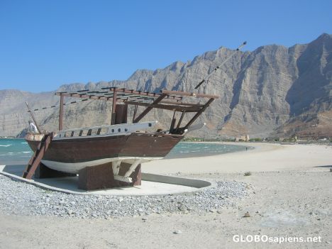 Postcard Boat in Bukha