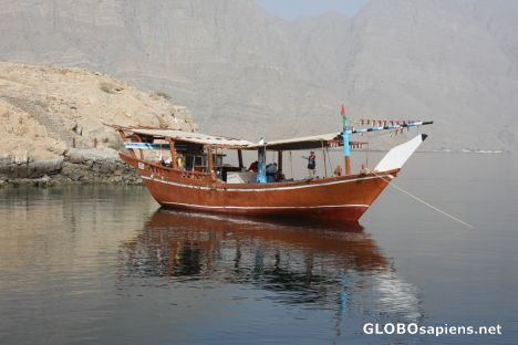 Postcard Traditional Dhow