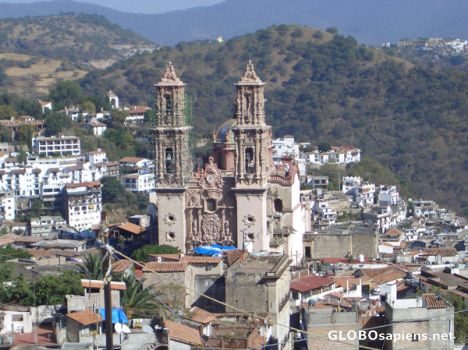 Postcard The Cathedral of Taxco