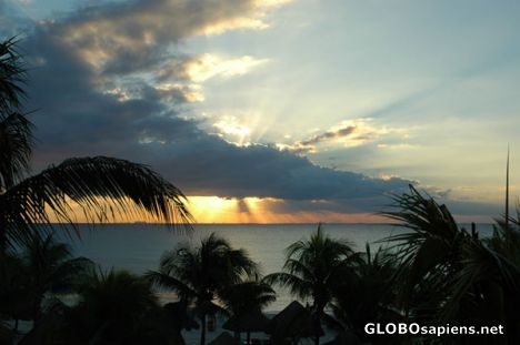 Postcard Sunrise at Gala Beach Resort, Playa Del Carmen