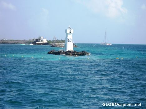 Postcard mini lighthouse