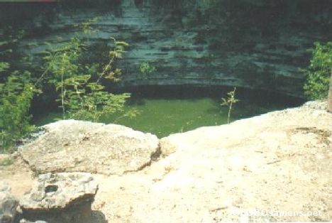 Postcard Cenote Sagrada