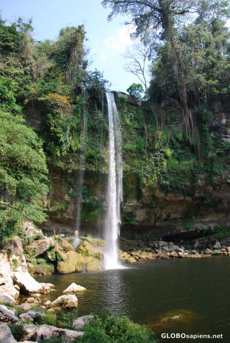 Postcard Misol -Ha waterfall