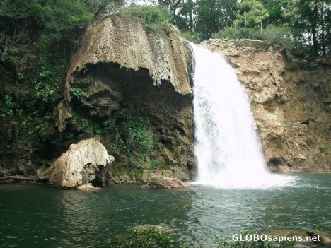 Postcard Welib-Ja waterfall