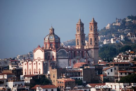 Postcard Taxco Cathedral