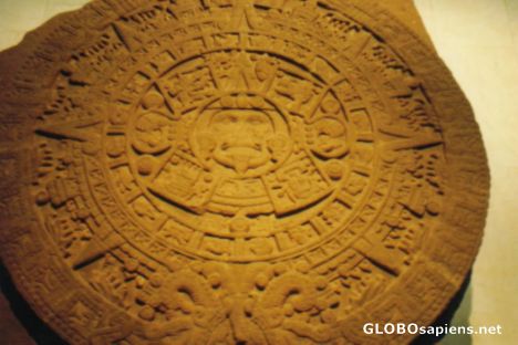 Postcard Aztec Calendar