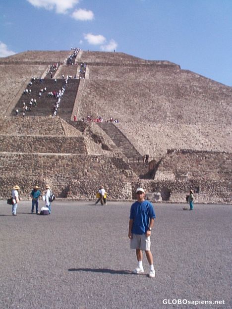 Postcard The Sun Pyramid