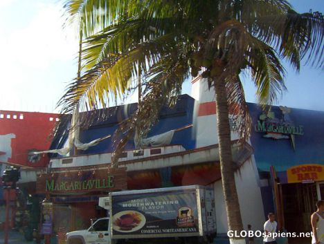 Postcard The Margaritaville bar, Hotel Zona, Cancun