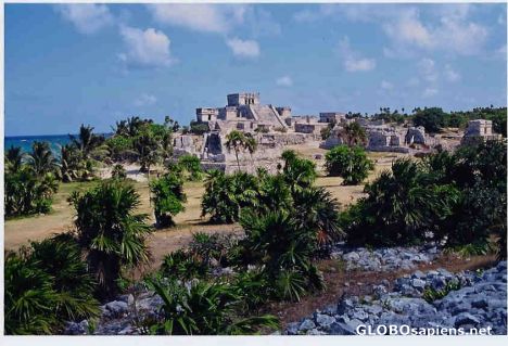Postcard tulum ruins