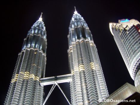 Postcard The Twin Towers, Kuala Lumpur