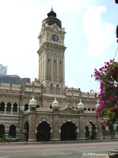 Postcard Oldest Clock Tower in Kuala Lumpur
