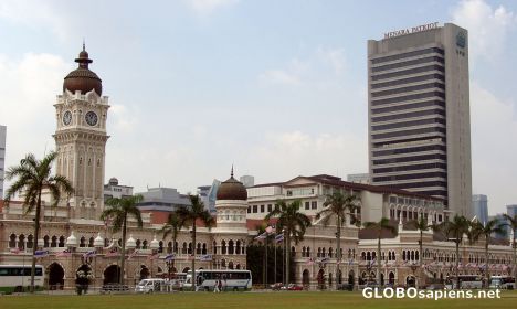 Postcard Majestic Panorama of KL's historic centre