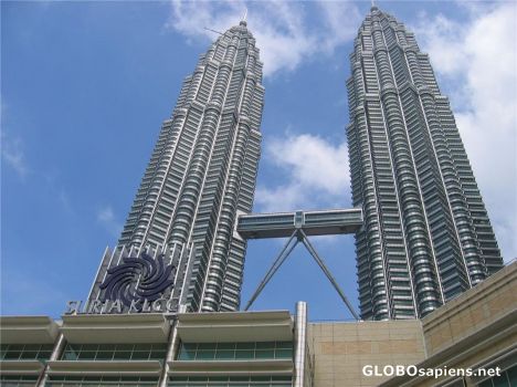 Postcard Petronas Twin Towers