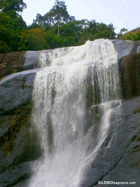 Postcard Seven Wells Waterfall
