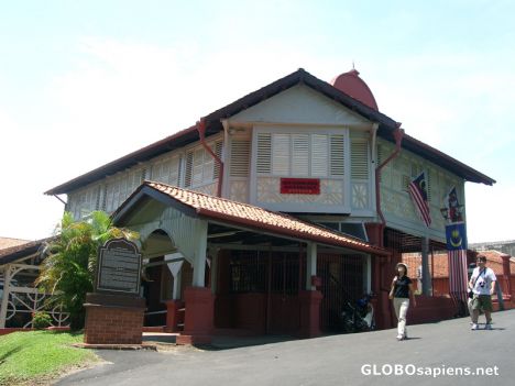 Postcard Traditional Melaka House now converted to Museum