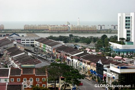 Postcard A View of the Strait of Malacca