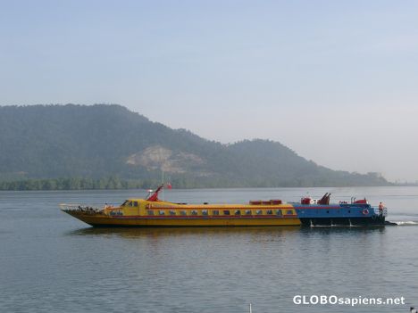 Postcard Ferry to Pangkor Island